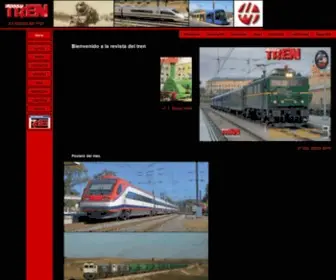 Hobbytren.es(HobbyTren, la revista del tren) Screenshot