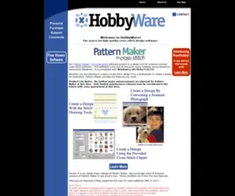 Hobbyware.com(Cross-stitch) Screenshot