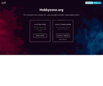 Hobbyzone.org(hobbyzone) Screenshot