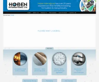 Hobeninternational.com(Hoben International) Screenshot