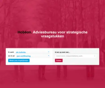 Hobeon.nl(Home) Screenshot