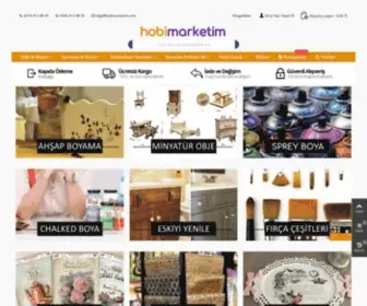 Hobimarketim.com(Türkiye'nin 7/24 Online Hobi Sitesi) Screenshot