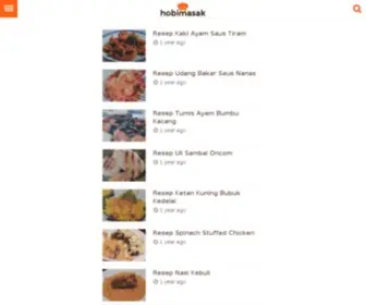 Hobimasak.info(Kumpulan Resep Masakan Indonesia) Screenshot
