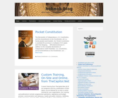 Hobnobblog.com(Hobnob blog) Screenshot