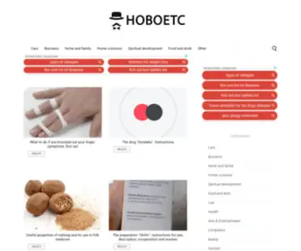 Hoboetc.com(Helhetsbevakning om branscher & omställning) Screenshot