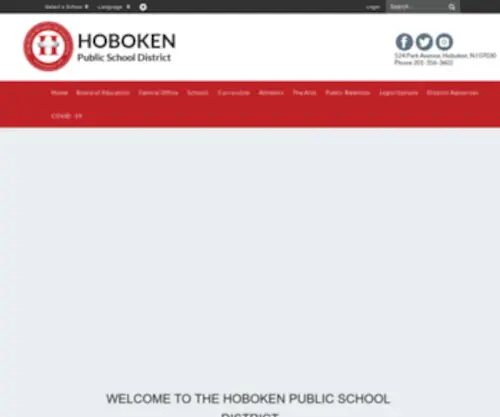 Hobokenschools.org(Hobokenschools) Screenshot