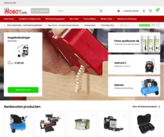 Hobotools.nl(Hobo Tools voor industrie) Screenshot