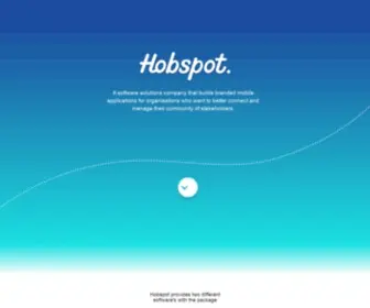 Hobspotapp.com(Hobspot is an Internet company) Screenshot