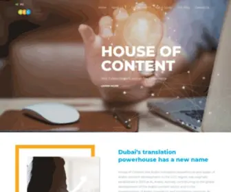 Hoc.ae(House of Content) Screenshot