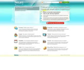 Hocam.com(üniversite) Screenshot