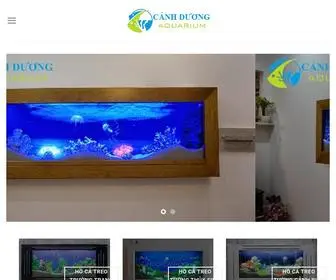 Hocatreotuong.net(Hồ cá treo tường Cảnh Dương) Screenshot