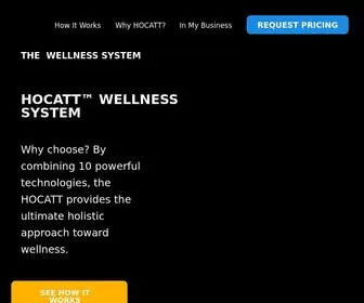 Hocatt.com(Meet the single point of wellness strategy the one device your patients’ need) Screenshot