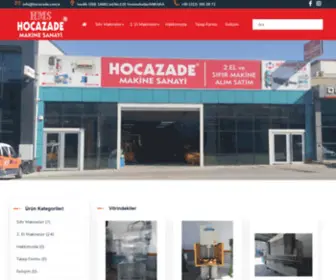 Hocazade.com.tr(H&Z SPOSA) Screenshot