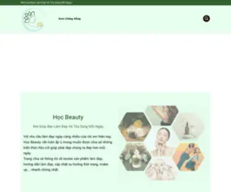 Hocbeauty.com(Học Beauty) Screenshot