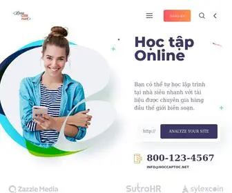 Hoccaptoc.net(Học cấp tốc) Screenshot