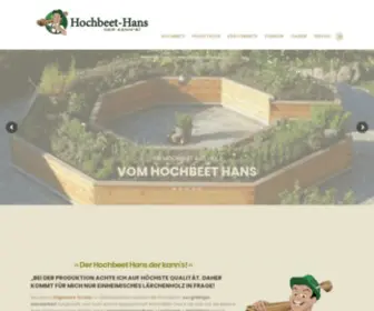 Hochbeet-Hans.at(Hochbeet) Screenshot