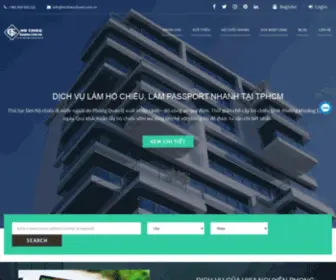 Hochieunhanh.com.vn(Dịch Vụ Làm Hộ Chiếu Nhanh) Screenshot