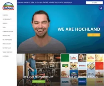 Hochland-Group.com(We are Hochland) Screenshot