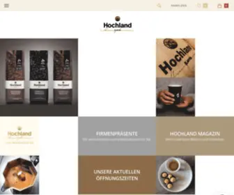 Hochland-Kaffee.de(Hochland Kaffee) Screenshot
