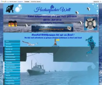 Hochseefischer-Welt.de(Hochseefischer Welt) Screenshot