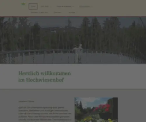 Hochwiesenhof.de(Übernachtung) Screenshot