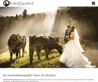 HochZeits-Reporter.ch(Hochzeitsfotograf in Z) Screenshot
