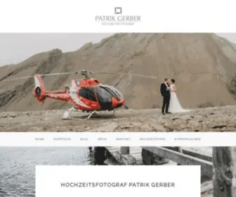 HochZeitsfotograf-Patrikgerber.ch(Hochzeitsfotograf Zürich) Screenshot