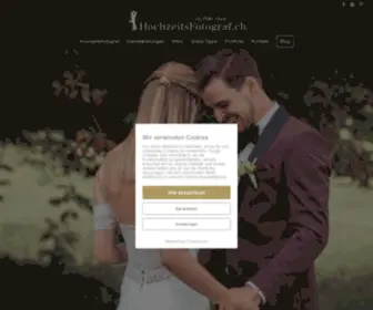 HochZeitsfotograf.ch(Hochzeitsfotograf Schweiz) Screenshot