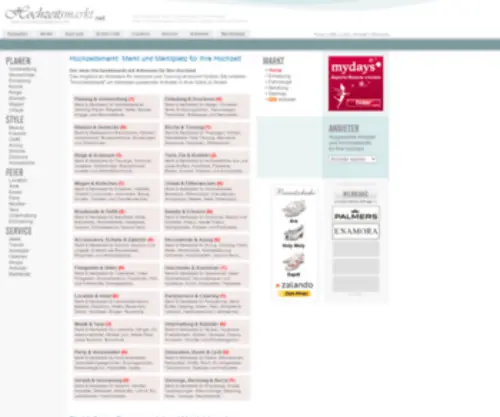 HochZeitsmarkt.net(Hochzeitsmarkt) Screenshot