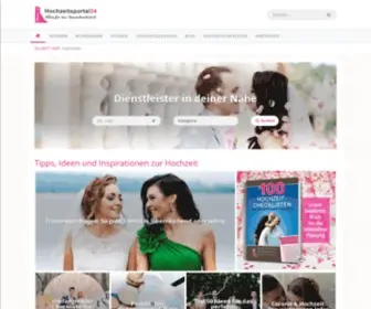 HochZeitsportal24.ch(Hochzeit perfekt planen) Screenshot