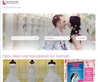 HochZeitsportal24.de(Hochzeit perfekt planen) Screenshot