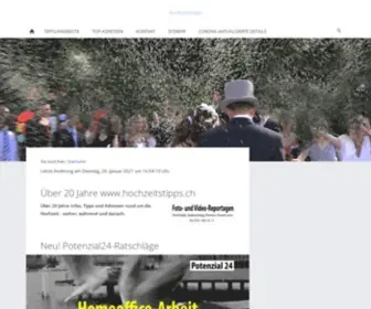 HochZeitstipps.ch(HochZeitstipps) Screenshot