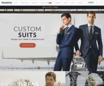 Hockerty.fr(Men Custom Suits & Custom Dress Shirts) Screenshot