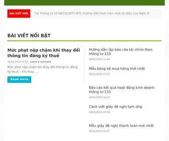 Hocketoanthuehcm.edu.vn(Hoc ke toan co ban) Screenshot