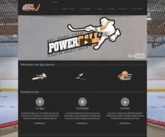 Hockeyballemtl.com(Hockey) Screenshot