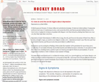 Hockeybroad.com(Hockeybroad) Screenshot