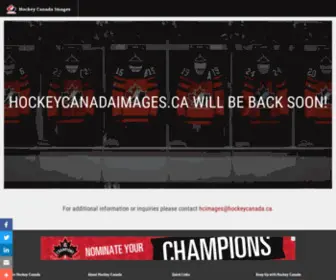 Hockeycanadaimages.ca(Hockey Canada Images) Screenshot