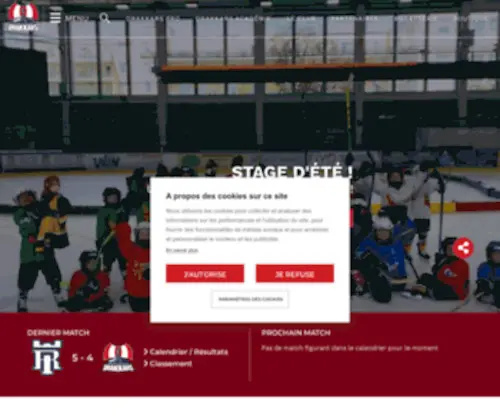 Hockeyclubcaen.com(Hockey Club de Caen) Screenshot