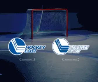 Hockeyeastonline.com(Official Website of the Hockey East Association) Screenshot
