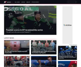 Hockeyfeed.com(Hockey Feed) Screenshot