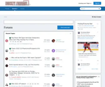 Hockeyforums.net(Hockey Forums) Screenshot