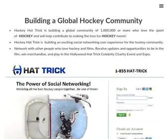 Hockeyhattrick.com(Hockey Hat Trick) Screenshot