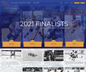 Hockeyhumanitarian.org(Hockey Humanitarian Award) Screenshot