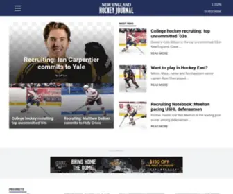 Hockeyjournal.com(New England Hockey Journal) Screenshot