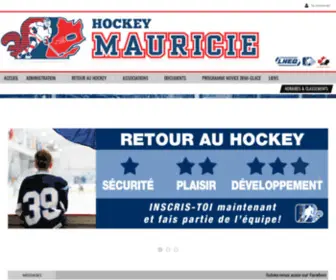 Hockeymauricie.ca(Hockey Mauricie) Screenshot
