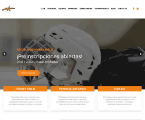 Hockeymilenio.com(Logroño) Screenshot