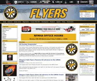 Hockeyniagara.com(Niagara Falls Minor Hockey) Screenshot