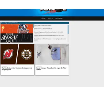 Hockeypatrol.com(Hockey patrol) Screenshot