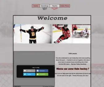 Hockeyreality.com(HOCKEY REALITY) Screenshot