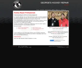 Hockeyrepair.com(George's Shoe) Screenshot